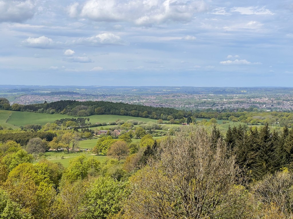 View of Stourbridge from Wychbury Hill